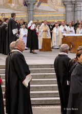 2013 Lourdes Pilgrimage - SATURDAY Procession Benediction Pius Pius (29/44)